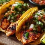 Authentic Chicken Street Tacos