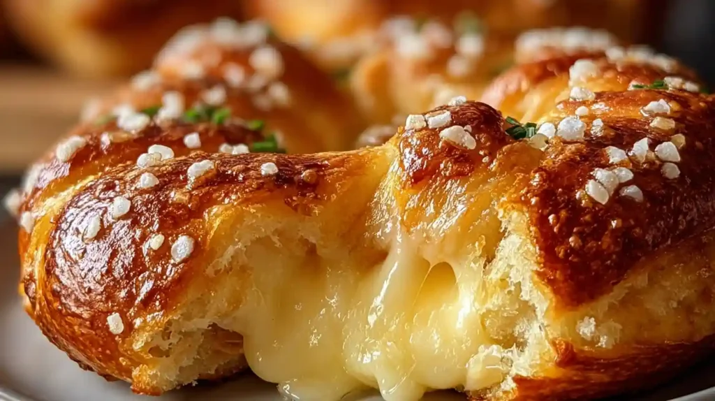 Cheese Stuffed Pretzel