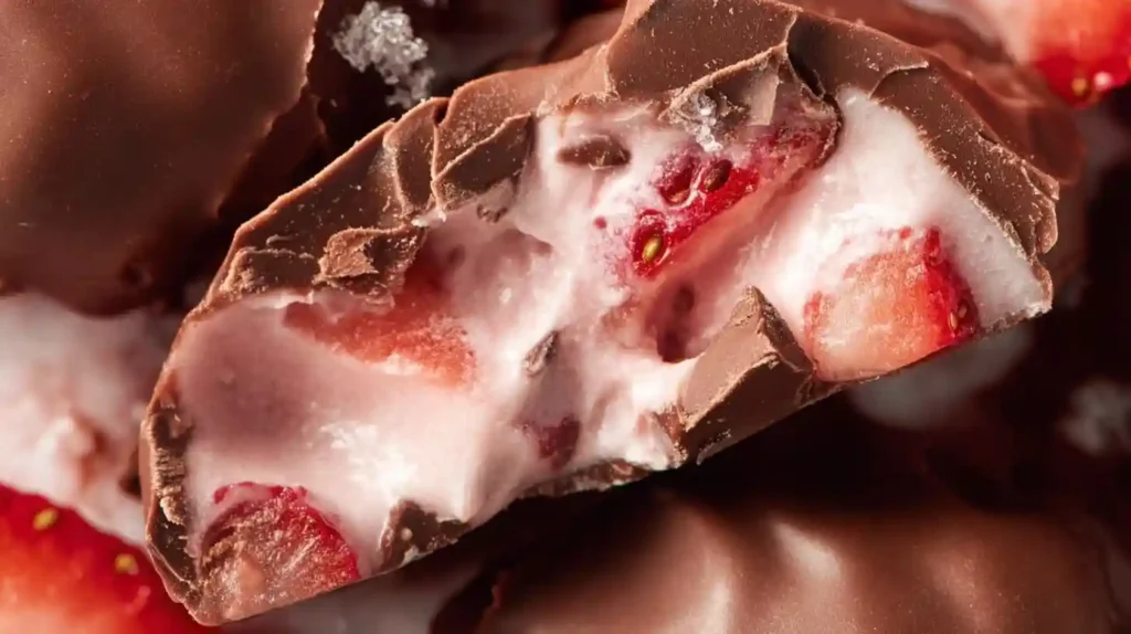 Chocolate Strawberry Yogurt Clusters Recipe