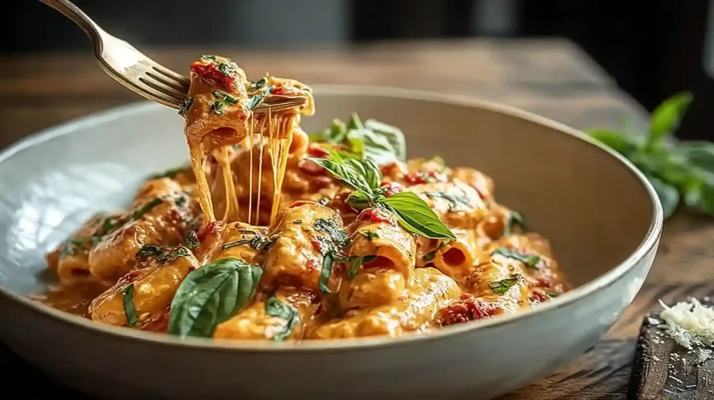 Creamy Tomato Garlic Pasta