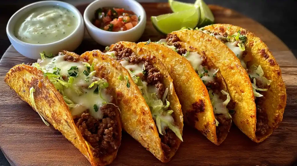 Crispy Ground Beef Tacos