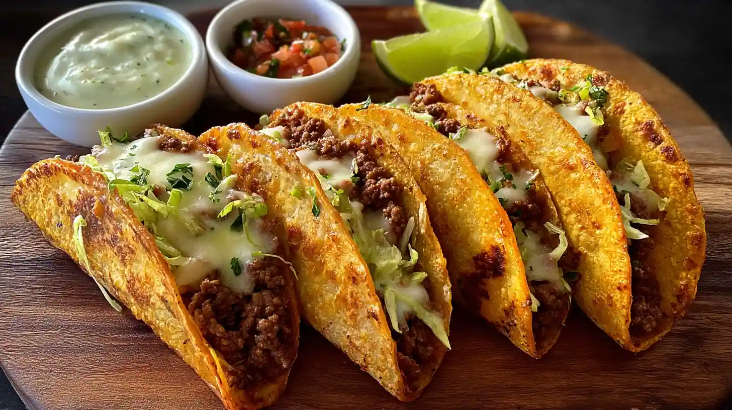 Crispy Ground Beef Tacos