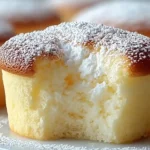 Fluffy Japanese Cotton Cheesecake Cupcakes