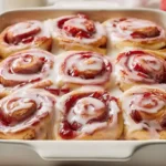 Fresh Strawberry Rolls