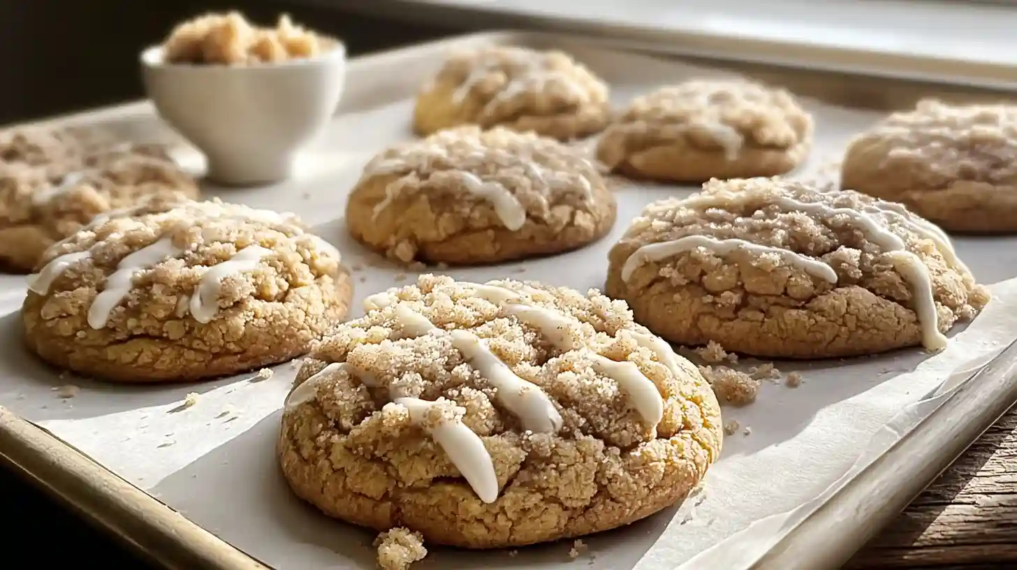 Cozy Gilmore Girls Coffee Cake Cookies