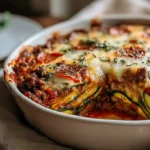 Guilt-Free Zucchini Pizza Casserole Recipe
