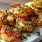 Garlic Parmesan Roasted Shrimp