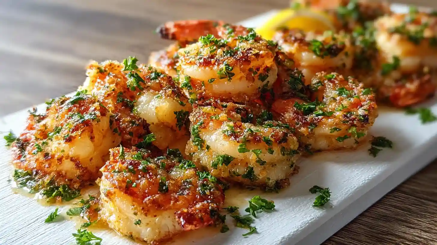 Garlic Parmesan Roasted Shrimp
