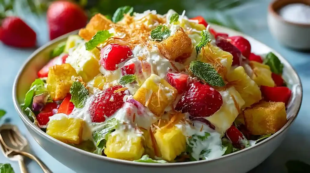 Hawaiian Cheesecake Salad