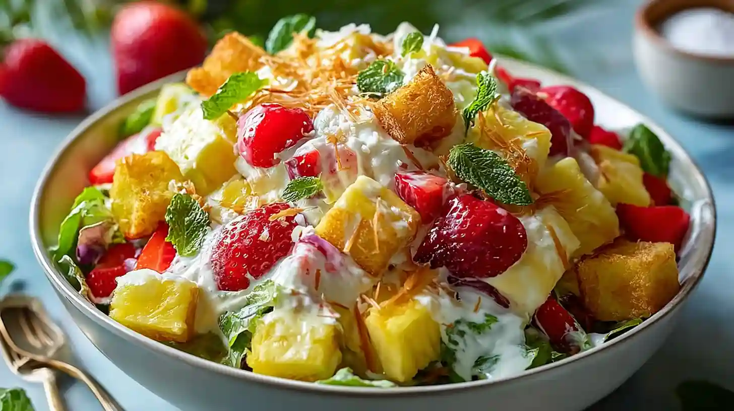 Hawaiian Cheesecake Salad