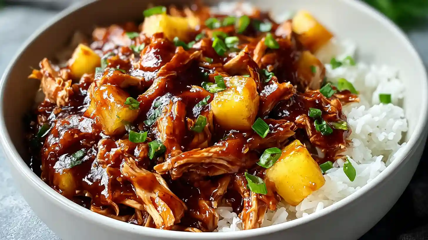 Sweet Hawaiian Crockpot Chicken