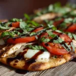 Chicken Caprese Flatbread
